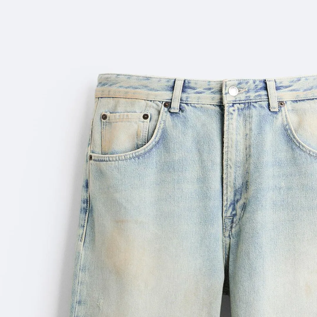 Faded baggy jeans - Image 2
